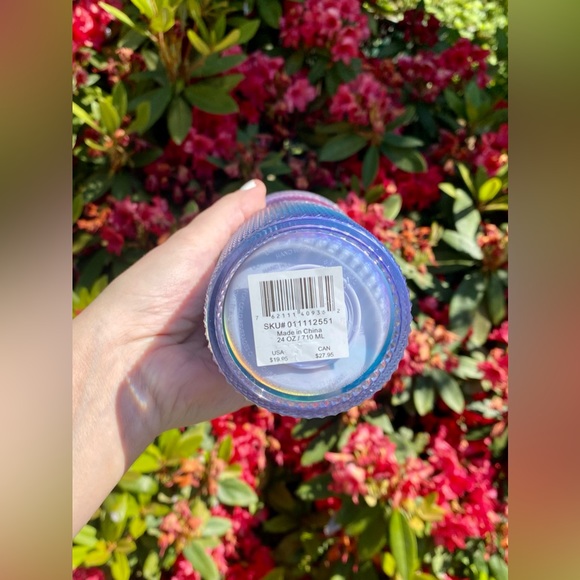 Starbucks NWT 2020 PRIDE Rainbow 24oz Studded Tumbler - Picture 2 of 4